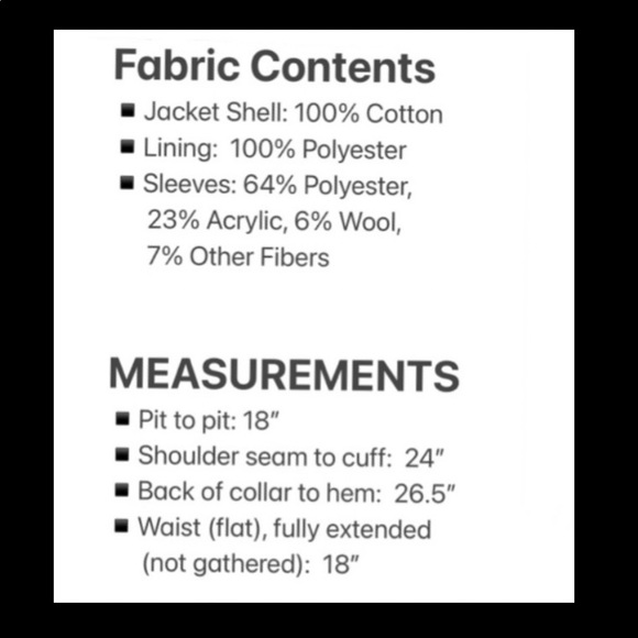 Cotton Cargo Jacket with Wool Blend Blanket Sleeves, Adjustable Waist, Mossimo - Picture 12 of 14